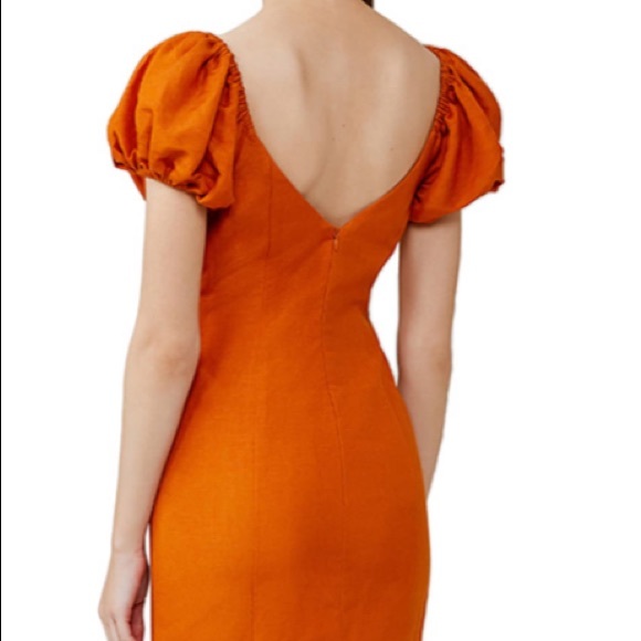 Significant Other•Solace Tie Bodice Linen Dress - Picture 5 of 12